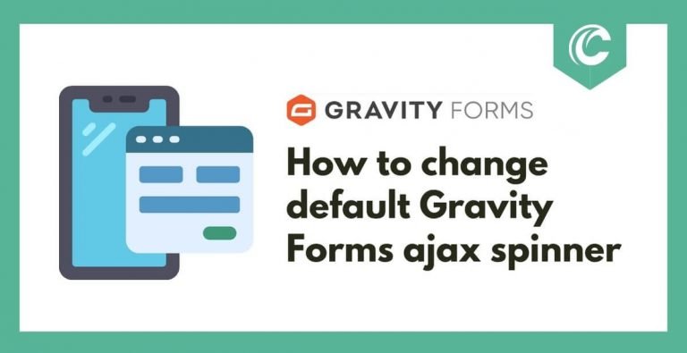 Change Default Gravity Forms Ajax Spinner - Codexin Technologies